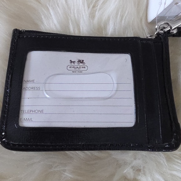 Adorable NWT Coach Signature Tartan Scotty Dog Mini Skinny ID Wallet β€οΈπβπ¦ΊπΎπ€ - Picture 4 of 16